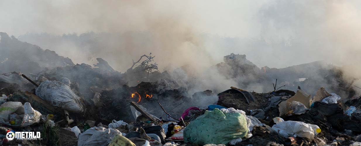 smoky landfill for e waste disposal in singapore