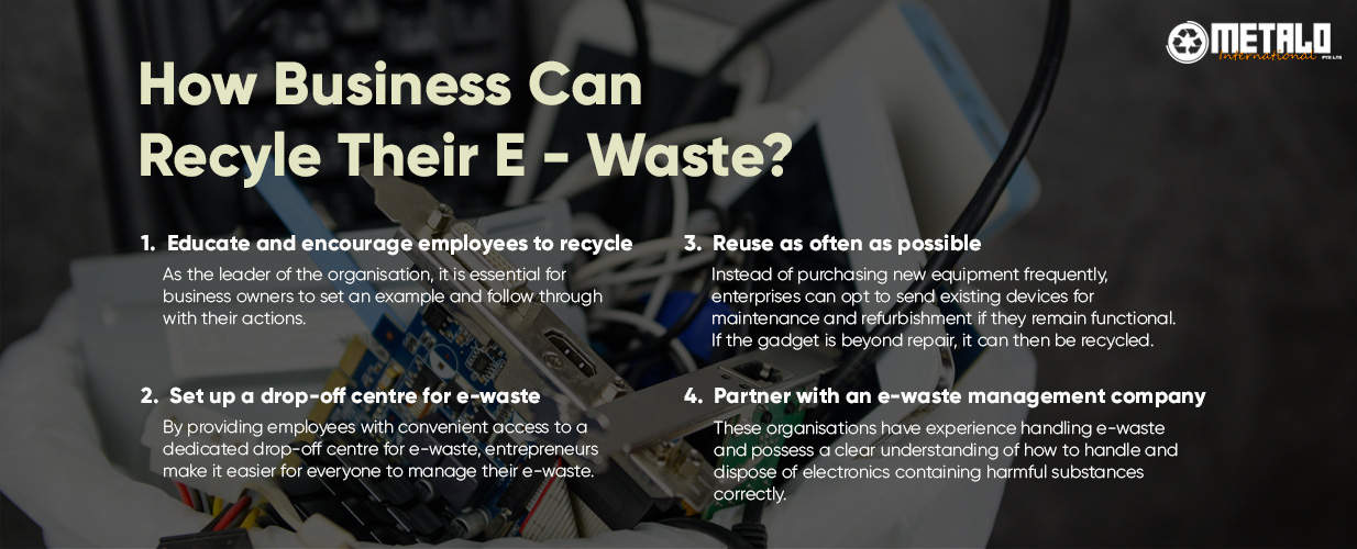 e-waste management in Singapore how businesses can recycle their e-waste